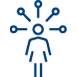 person with thoughts icon