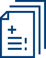 Icon representing handling more volume