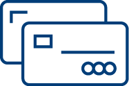 credit with cards icon