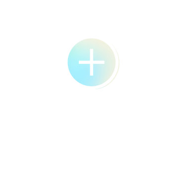 white outlined icon of computer with plus icon