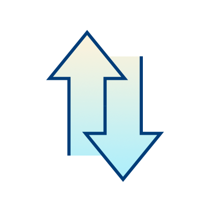 up and down icon