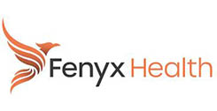 Logo for Fenyx Health featuring a stylized orange phoenix to the left of the words "Fenyx Health" in a clean, modern font—Fenyx in black and Health in orange—reflecting the innovative spirit of Fenyx Health.