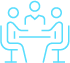 Group of people icon representing staff management