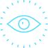 Eye icon representing visibility and insight