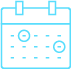 Calendar grid icon representing scheduling templates