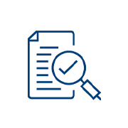 File with search icon