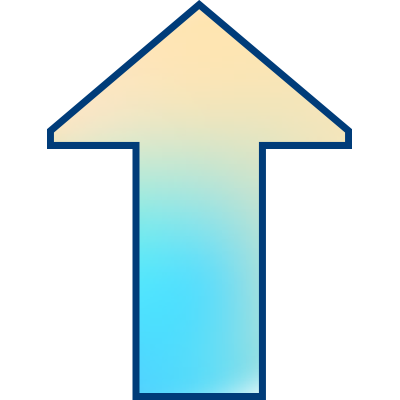 Upward arrow icon