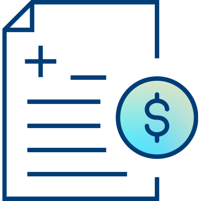 Medical claim document icon