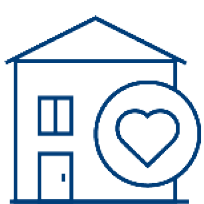 Post-acute care home icon
